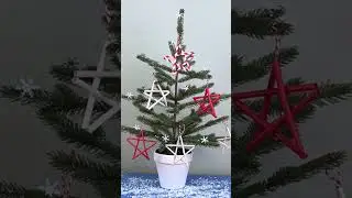 Arty Makes - Paper Straw Star ⭐️ #shorts