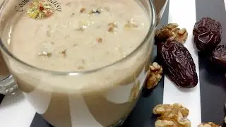 Homemade Dates Milkshake