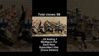 Episode 4 Of Building The Biggest Lego Clone Army#clonetrooper #legostarwars