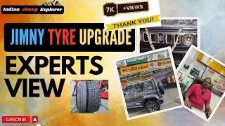 Suzuki Jimny Tyre Modification | Continental ContiCross AT for Jimny |Expert opinion on tyre upgrade