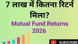 Mutual Fund Returns| 2026 #smallcap  #mutual #sip #quant #nippon #market