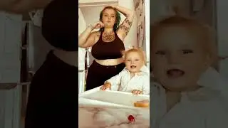 Mommy Entertains Her Tourette Syndrome Baby! #tourettesyndrome #shorts