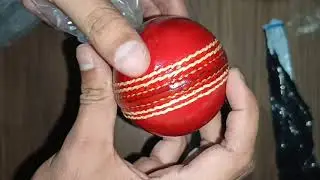 Flipkart Leather ball unboxing