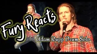 Adam Rupp - drum solo | Fury Reacts
