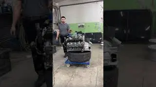 Запуск V8 - ЗМЗ 5.5 из 4.7