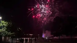 Fireworks at the University of Arkansas!!!!! 🎇🎆
