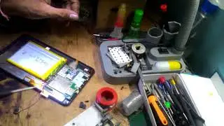 Service Hp Cara ganti touchsreen dan lcd advan T1G plus