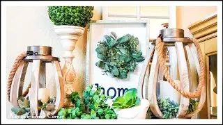 Spring Lantern Collab 2020 | Neutral Farmhouse Spring Decor Ideas | Kenya's Decor Corner