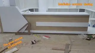 Medicine counter design  2025