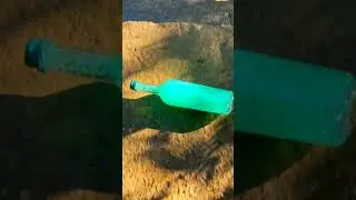 bottle breaking by ASMR videos 📷 #breakingbottlestair #experiment #contentcreator #satisfying