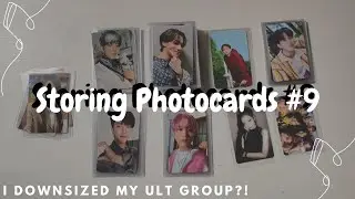 Storing Kpop photocards #9 |the post downsizing edition|