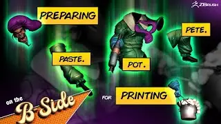 Preparing Paste Pot Pete Parts for Printing - Alliteration on the B-Side