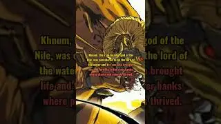 Who created Nile River by Mythology? #shorts #ancient #nile