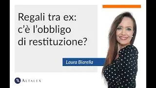 Regali tra ex: c'&egrave; l'obbligo di restituzione?