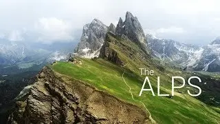 THE ALPS 4K | Drone (Switzerland, Italy, France, Austria, Germany and Liechtenstein)