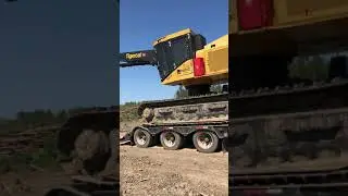 UNLOADING THE 855 TIGERCAT PROCESSOR