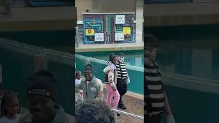 Their chemistry was too strong lol 🤣 #seaworldmime #funny #tomthemime #shorts