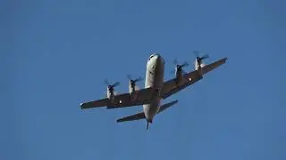 Lockheed Martin AP3C Orion N664SD Departing Avalon Airport for the Last Time