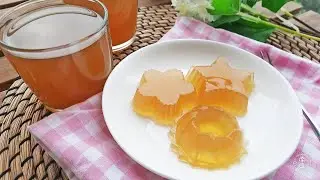 菊花茶燕菜糕 Chrysanthemum Tea Agar-Agar Jelly
