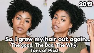 Hair Update & Pics 2019! I Grew My Hair Out & Why I'm Not A Fan - Ms. Fro Got Issues- NaturalMe4C
