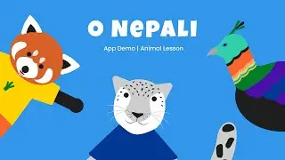 O Nepali App Demo | Learn Nepali Language for Children