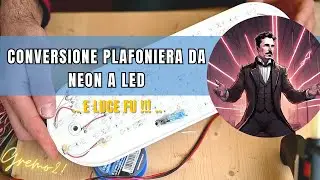 Camper tecnica: sostituzione del neon della lampada esterna del camper con strisce led.