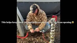 Protect your chords from water, snow and ice