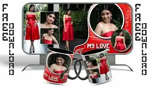 Sublimation coffee mug design PSD file free download|Creative coffee mug design PSD 2025|SunsetTrick