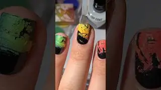 DIY Crackle Polish👀#nails #nailpolish #nailsart #nailart #nailarttutorial #nailtutorial #nailtrends