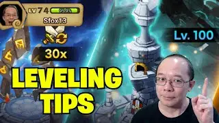 EFFICIENT TIPS to MAX YOUR ACCOUNT LEVEL (Summoners War)