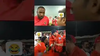Andre Russell face 😅 #bpl #psl #russell #munro #funnycricket #shortvideos #comedy #anchor #ipl2024