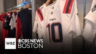Drake Maye Patriots jerseys are flying off the shelves