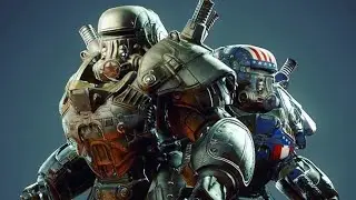 Fallout 76 Liberty Prime Power Armour Skin Voice Module Activated