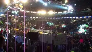 WWE Elimination Chamber 2013 Opening Pyro