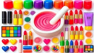 Satisfying Slime Mixing ASMR | Toothpaste, Makeup & Cosmetics | Relax & Sleep