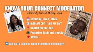 Sonia's Know Your Connect Moderator ft. Sagir, Mercy & Patrick (edited) #localguides