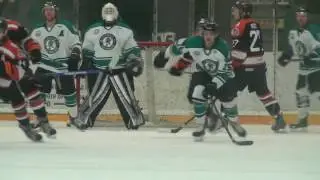Aaron Mackay Laronge Ice Wolves vs Yorkton Terriers Nov 2016