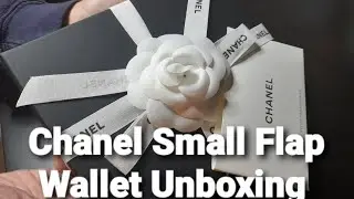 #ChanelSmallFlap    #ChanelWallet    #Chanel  Chanel Small Flap Wallet Unboxing