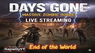 🔴 GameOnYT Play Days Gone : Dead Zombies LIVE  Gameplay🔴