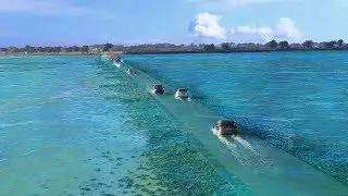 10 Most MYSTERIOUS Places That DISAPPEAR Underwater!