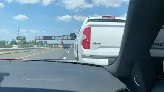 AUDI R8 V10 CLOSE CUTS THROUGH TRAFFIC WITH Z06 AND C63