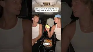 Calling random girls without being able to hear pt. 12 (Part 3) #fyp #viral #funny