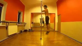 How to spin on statik pole
