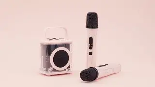 TONOR  K3 karaoke machine, 2 Wireless Microphones, Portable Bluetooth Karaoke Speaker