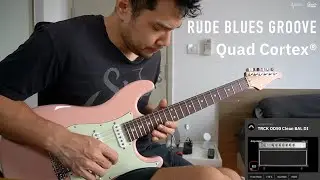 Rude Blues Groove (Two Rock TS1 : QuadCortex) - Game Guitarist