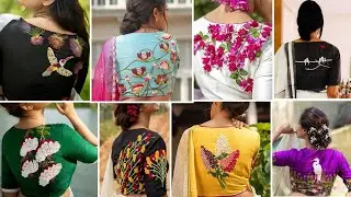latest blouse work design's 2022||latest blouse embroidery designs||latest blouse designs