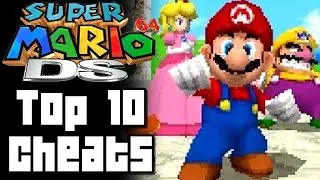 Super Mario 64 DS Top 10 CHEATS (Nintendo DS)