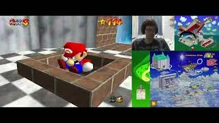 TIF Jogando Super Mario 64 Parte 18 - Passeando Pelo Arco-&Iacute;ris