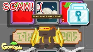 WEIRD SCAM 10,000,000% MAKES YOU POOR | Growtopia