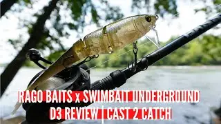 RAGO Baits x Swimbait Underground D3 Unboxing and On the Water REVIEW